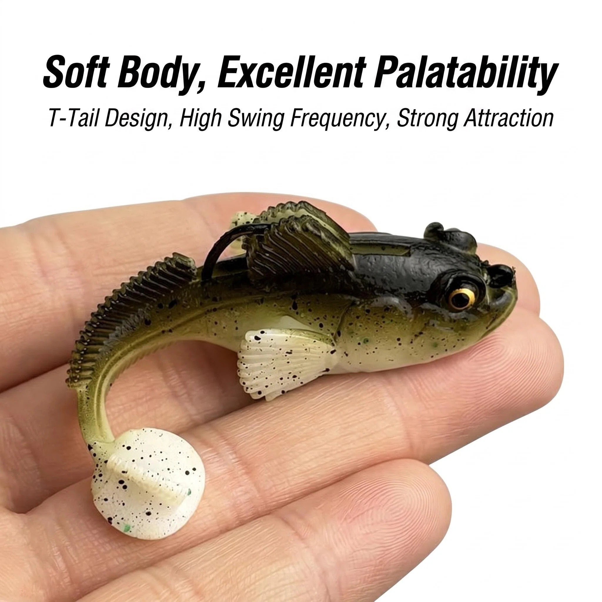 Fishing Lure Spinnerbait - 1pcs 10g13g18g Goby Lure Jig Worm