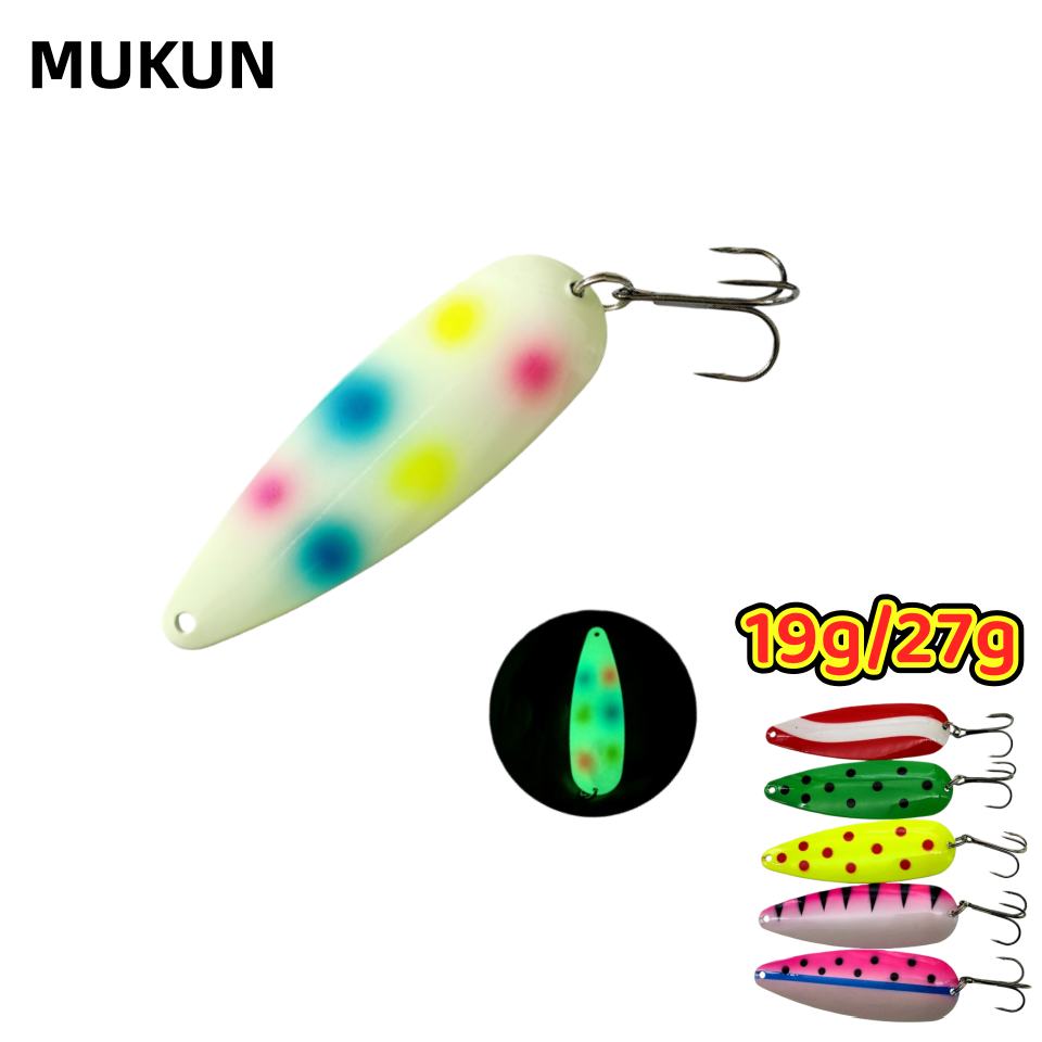 Fishing Lure Spinnerbait - MUKUN Artificial Metal Fishing Lure Spinner