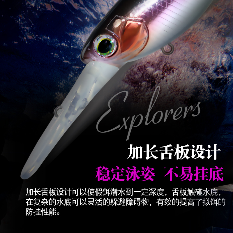 Suspending Minnow Fishing Lure - Fishing Lure Jerkbait 评论和价格