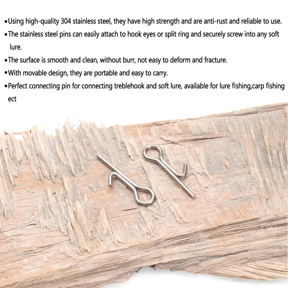 50/100pcs Fishing Bait Stinger - Fishing Lure Accessories 评论和价格