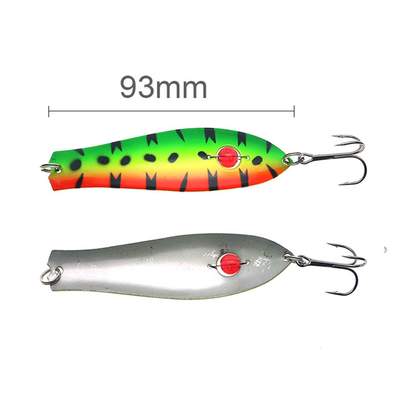 Metal Jig Spinner Spinning Fis - Fishing Lure Spoon 评论和价格