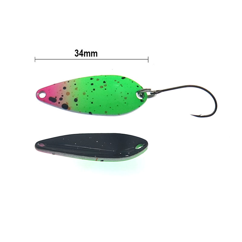 Fishing Spoon 4.3g 34mm UV Col - Fishing Lure Spoon 评论和价格