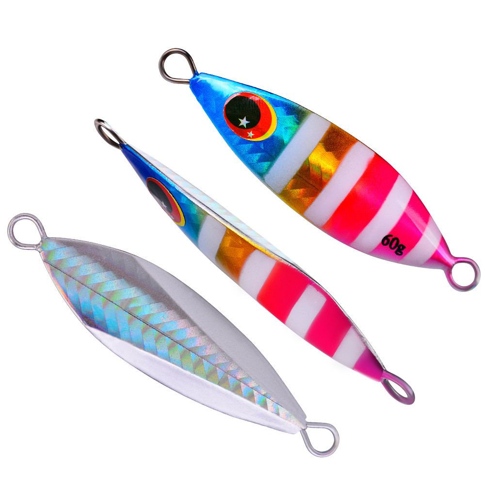 Metal Slow Jig Lure Hard Artif - Fishing Lure Spoon 评论和价格