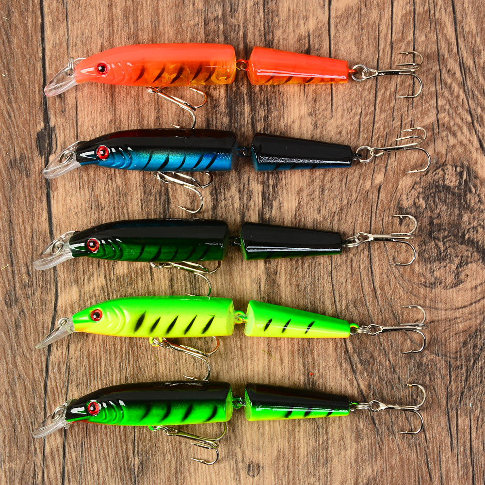 5pcs Floating Minnow Jerkbait  - Fishing Lure Jerkbait 评论和价格