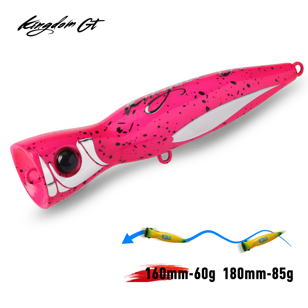Kingdom GT Topwater Popper Fis - Fishing Lure Buzzbait 评论和价格