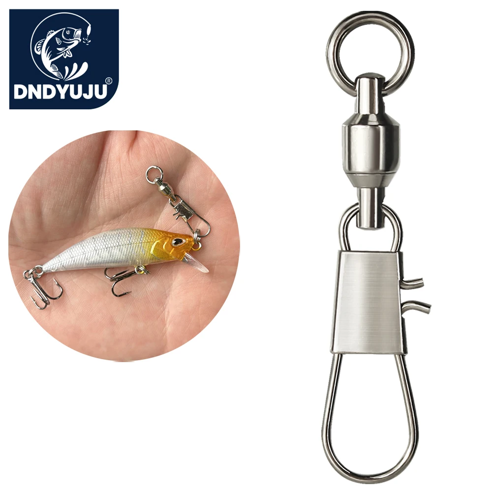 DNDYUJU 50pcs Fishing Swivels  - Fishing Lure Accessories 评论和价格