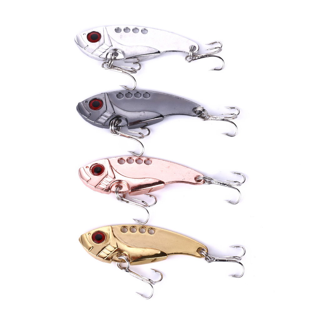 1Pcs Metal VIB Lures 3g/7g/11g - Fishing Lure Soft Plastic 评论和价格