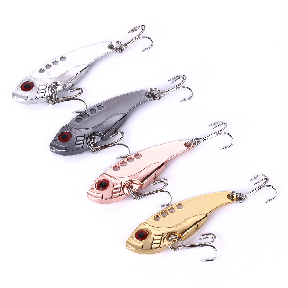 1Pcs Metal VIB Lures 3g/7g/11g - Fishing Lure Soft Plastic 评论和价格
