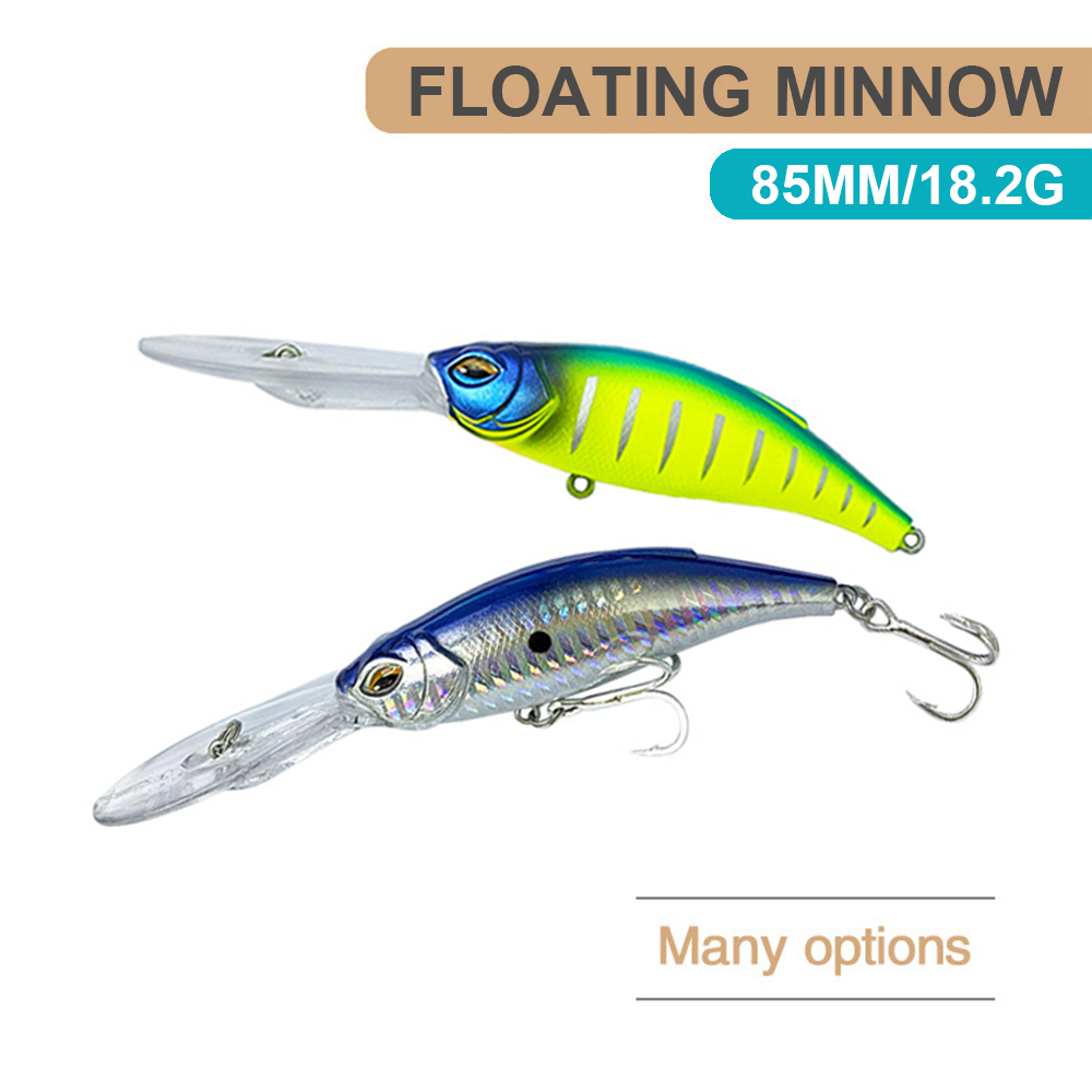 8.5cm 18.2g Fishing Lures Floa - Fishing Lure Jerkbait 评论和价格