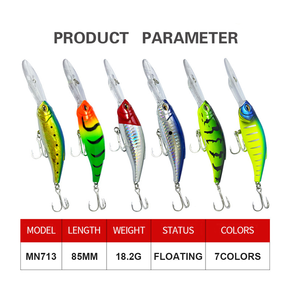 8.5cm 18.2g Fishing Lures Floa - Fishing Lure Jerkbait 评论和价格